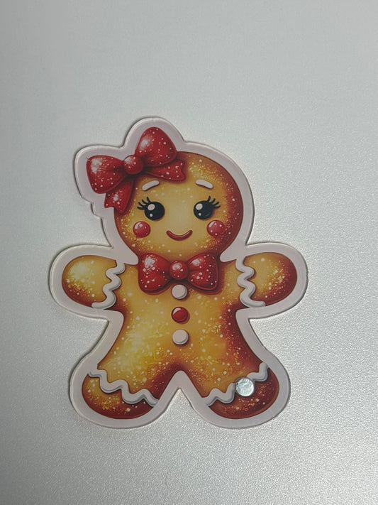 Red Christmas gingerbread