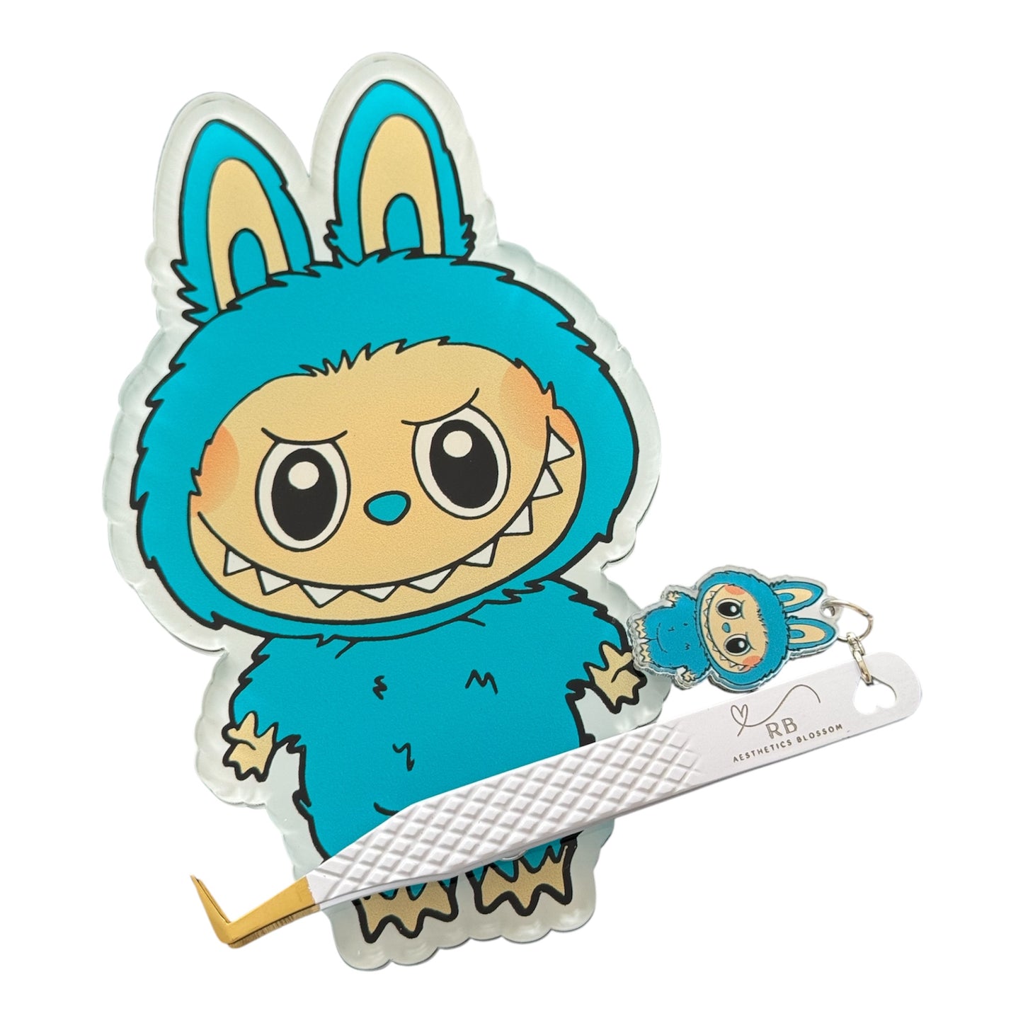 LABUBU LASH TILE & MATCHING BOOT TWEEZER