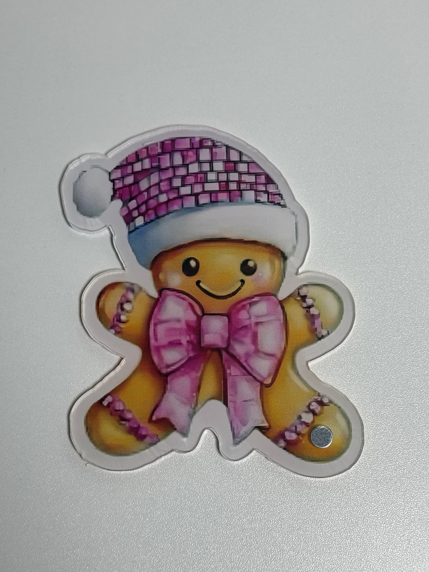 Pink disco gingerbread